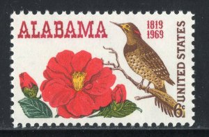 1375 * ALABAMA * YELLOW SHAFTED FLICKER   *   U.S. Postage Stamp MNH