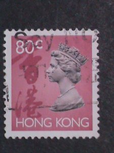 ​HONG KONG-1992-7- SC# 630//618 QUEEN ELIZABETH II USED SET VERY FINE