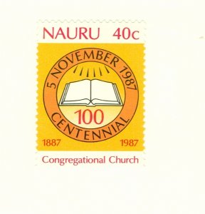 NAURU 340 MNH BIN $1.50