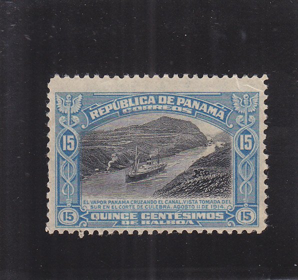 Panama: Sc #215, MH, No Gum, Crease (S17936)