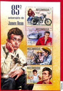 A1323 Mozambique- ERROR MisPERF 2016 Cinema James Dean Кино Джеймс Дин