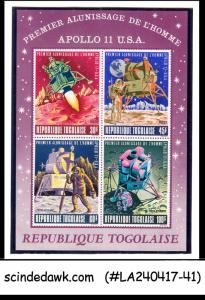 TOGO - 1969 1st MAN on the MOON / SPACE - Souvenir sheet MINT NH IMPERF