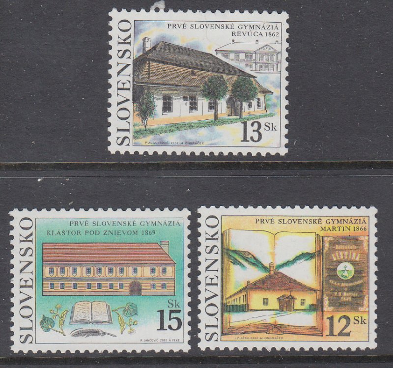 Slovakia 398-400 Architecture MNH VF