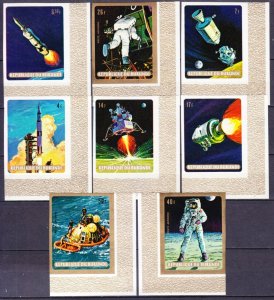 1969 Burundi 520b-527b Apollo 11 moon landing 17,00 €