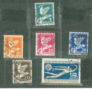 Switzerland #210-215  Single (Complete Set)