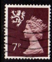 Scotland - #SMH8 Machin Queen Elizabeth II - Used