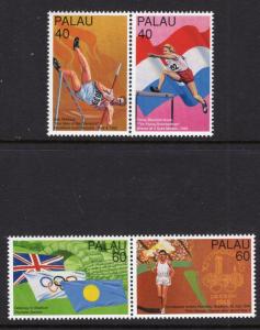 Palau 397-400a Olympics MNH VF