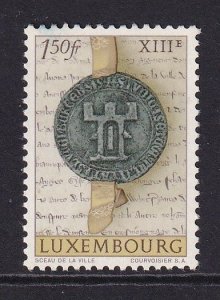 Luxembourg   #392  MNH  1963   seal 1.50fr