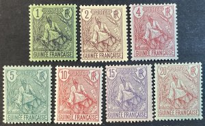 FRENCH GUINEA # 18-32-MINT/HINGED*---COMPLETE SET---1904