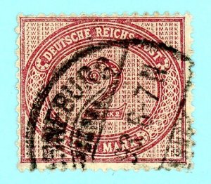 Germany, Scott #36, Used