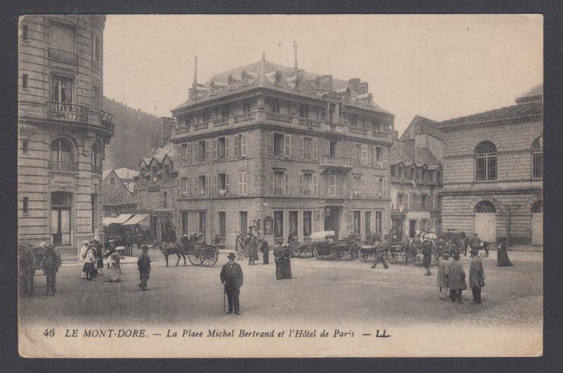 France, 1918 American Soldier's Mail PPC, Le Mont-Dore, France to Lebanon, PA