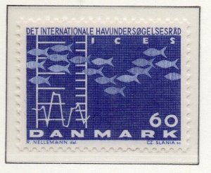 Denmark 1970 Early Issue Fine Mint Hinged 60ore. NW-225489