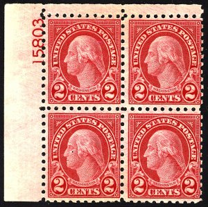 U.S. #583 MINT OG NH *