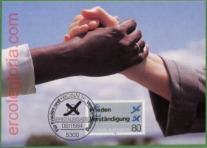 ag7230 - GERMANY - MAXIMUM CARD - 08.11.1984 - PEACE-