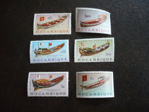 Stamps - Mozambique - Scott# 457-459,461-463 - Mint Hinged Part Set of 6 Stamps