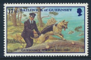 Guernsey  SG 216  SC# 206 Police  Mint Never Hinged see scan 