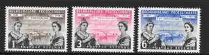 Bechuanaland Protectorate Scott 166-68 Unused LHOG - SCV $1.50