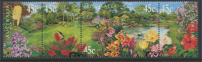 Australia SG 1960a 1817a  Used  with FD cancel Gardens  see details & scan