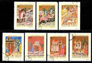 Hungary #2105-11 ~ Cplt Set of 7 ~ Ucto, HM   (1971)