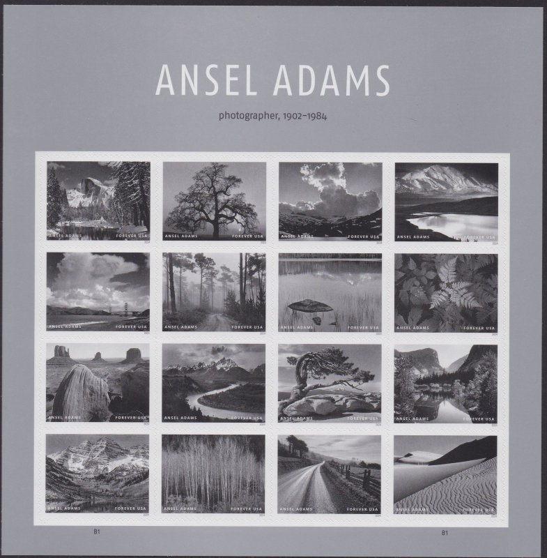 5854 Ansel Adams MNH