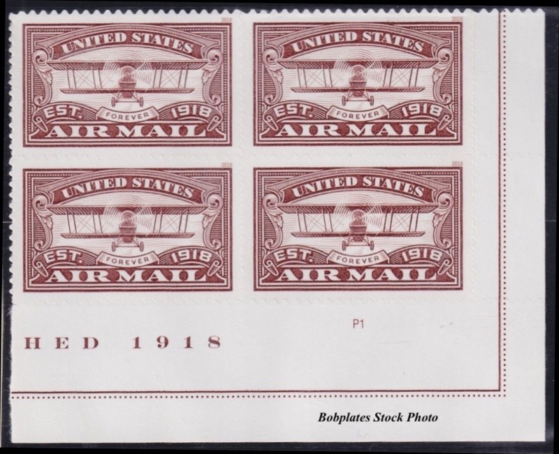BOBPLATES #5282 Airmail Plate Block VF MNH ~ See Details for #s/Pos