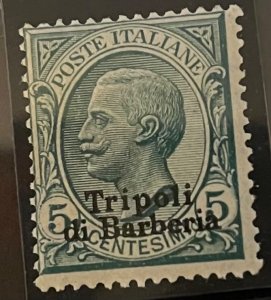 Italy offices in Turkish empire, Tripoli SC 4 1909 NH