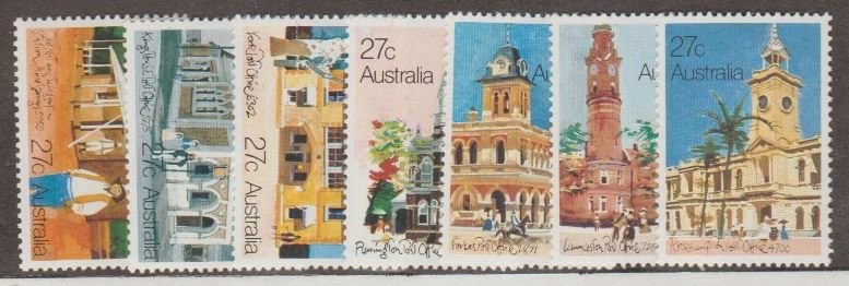 Australia Scott #832-838 Stamp - Mint NH Set