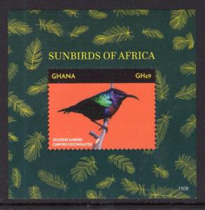 Ghana 2837 Bird Souvenir Sheet MNH VF