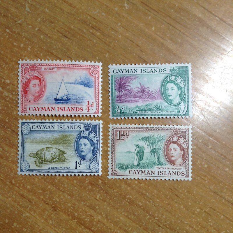 Cayman Islands  # 135-38  MNH