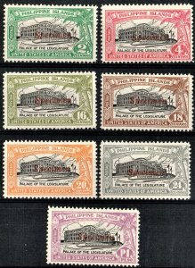 [mag510] PHILIPPINES 1926 Scott#319S/325S MLH cv:$455   **SPECIMEN**