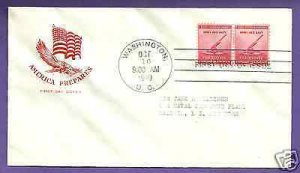 900  DEFENSE 2c 1940, HOUSE OF FARNAM FIRST DAY COVER,...