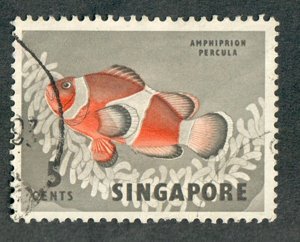 Singapore #55 used single