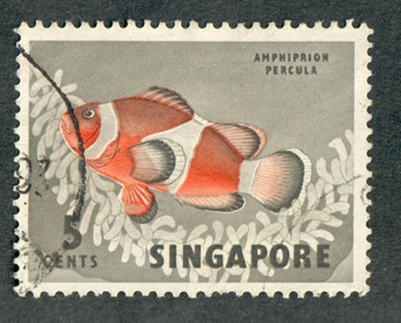 Singapore #55 used single