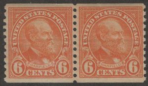 MALACK 723 F/VF OG NH Pair, Bold! w2892