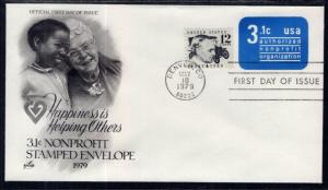 US U589 Nonprofit Artcraft U/A FDC