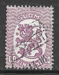 Finland 99: 60p Republic Coat of Arms, used, VF