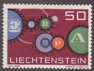 Liechtenstein 368 Cogwheels 1961