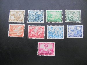 GERMANY 1933 MNH OG  SC# B49-57 WAGNER SET $2800