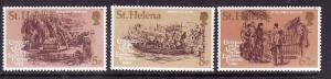 St Helena-Sc#335-7-unused NH set-Empress Eugenie-1980-