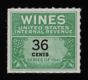 #RE135 36c Wines, Mint NGAI NH [5] **ANY 5=FREE SHIPPING**