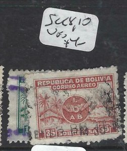 BOLIVIA  (P1706B)   A/M    SC C8, 10   VFU