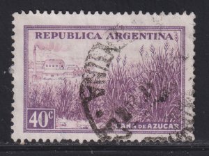 Argentina 496 Sugar Cane Plantation 1949