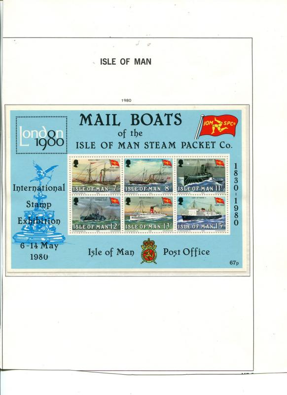 Isle of Man  nice collection  Mint NH - Lakeshore Philatelics