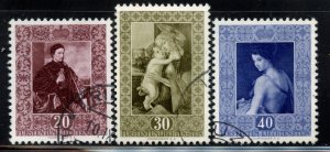 Liechtenstein #261-3, Used.