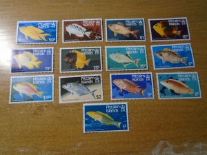 Fishes : Pitcairn  Islands  #  231-43  MNH