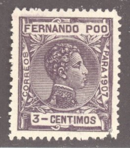 Fernando Po, Scott #154, MH