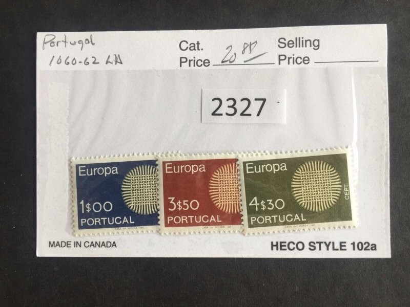 $1 World MNH Stamps (2327) Portugal 1660-62 Europa, see image