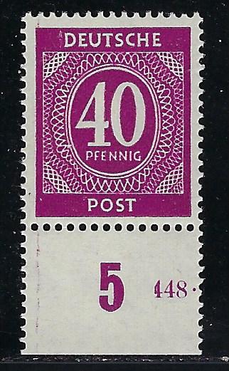 Germany AM Post Scott # 548, mint nh, var. HAN#