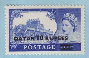 QATAR SG 15a TYPE II  MINT NEVER HINGED OG * NO FAULTS  EXTRA FINE