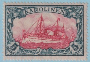 CAROLINE ISLANDS 23 MINT HINGED OG* YACHT  NO FAULTS  VERY FINE! HXH